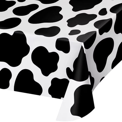 Farm Cow Theme Birthday Party Animal Party Cow Decoration Disposable Cup Plate Tablecloth Baby Shower Balloon Decoration