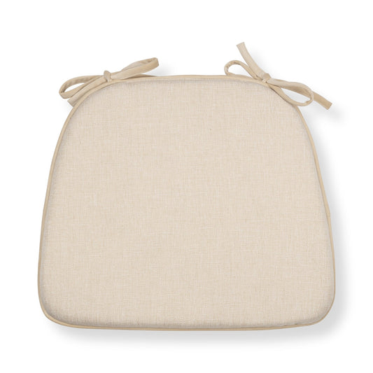 Memory Foam Chair Cushion, 17.5” X 14.75” Beige