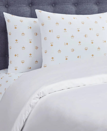 Juicy Couture Bee Design Soft Microfiber Sheet Set
