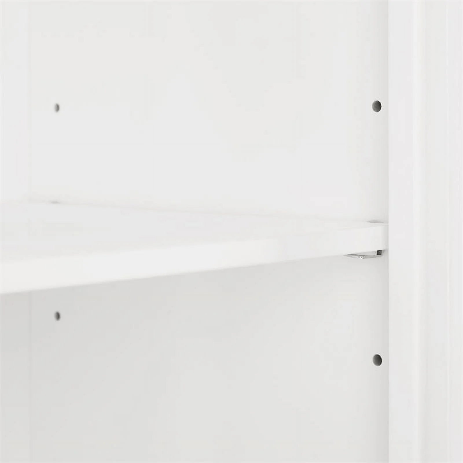 Cutler Modern Wood Storage Pantry in White