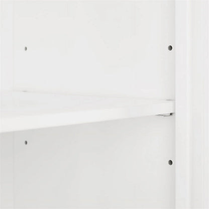 Cutler Modern Wood Storage Pantry in White
