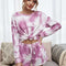 Tie-Dye Dropped Shoulder Top and Shorts Lounge Set