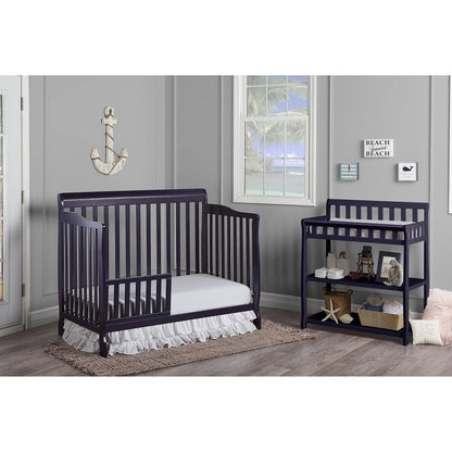 Ashton Convertible 5-In-1 Crib, Indigo