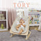 Tory 2-In-1 Rocker & Chair, Light Gray