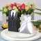 50/100Pcs Bride and Groom Wedding Favor and Gifts Bag Candy Box DIY with Ribbon Wedding Decoration Souvenirs Party Supplies