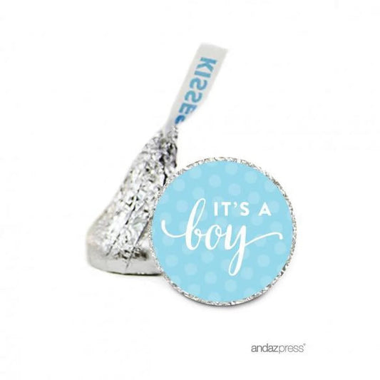 It'S a Boy It´S A…Hershey´S Kiss Baby Shower Stickers, 216-Pack