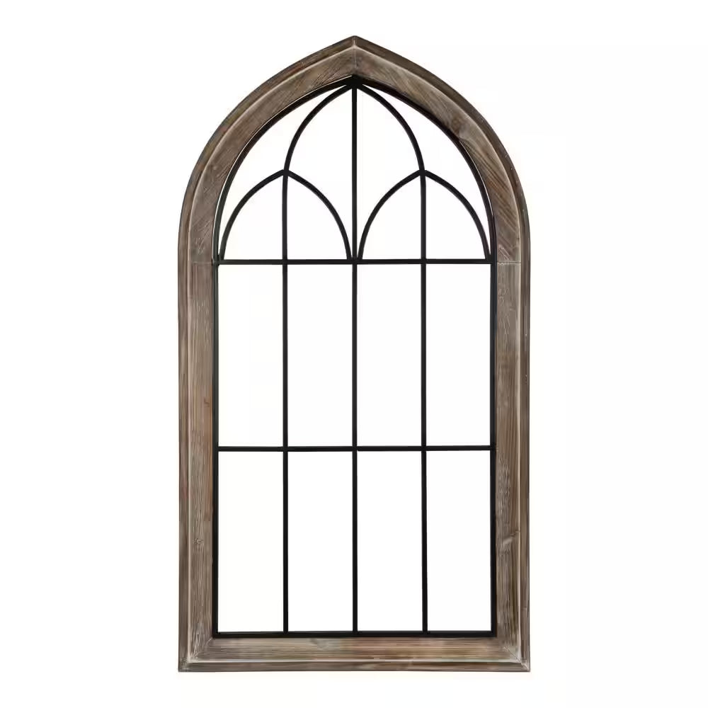 Rennel Wood Rustic Brown Plaque Wall Art