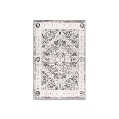 Hector Performance Oriental Gray/Ivory/Black Indoor Rug