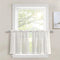 Farmhouse Textured Sheer Kitchen Tiers - Beige - 29 X 24