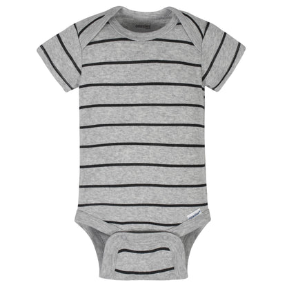 Brand Baby Boy Short Sleeve, 8-Pack, Sizes Newborn - 12 Months