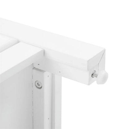 Cutler Modern Wood Storage Pantry in White