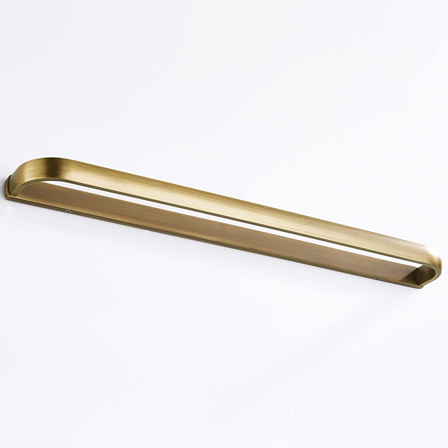 Brass Towel Bar, Antique Bathroom 23.6 Inch Bath Towel Holder Rack, Wall Mounted Bathroom Accessory Towel Rod Hanger Retro