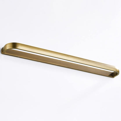 Brass Towel Bar, Antique Bathroom 23.6 Inch Bath Towel Holder Rack, Wall Mounted Bathroom Accessory Towel Rod Hanger Retro