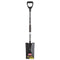 Tru Pro 42 In. Steel Square Garden Spade with D-Grip and Steel Handle