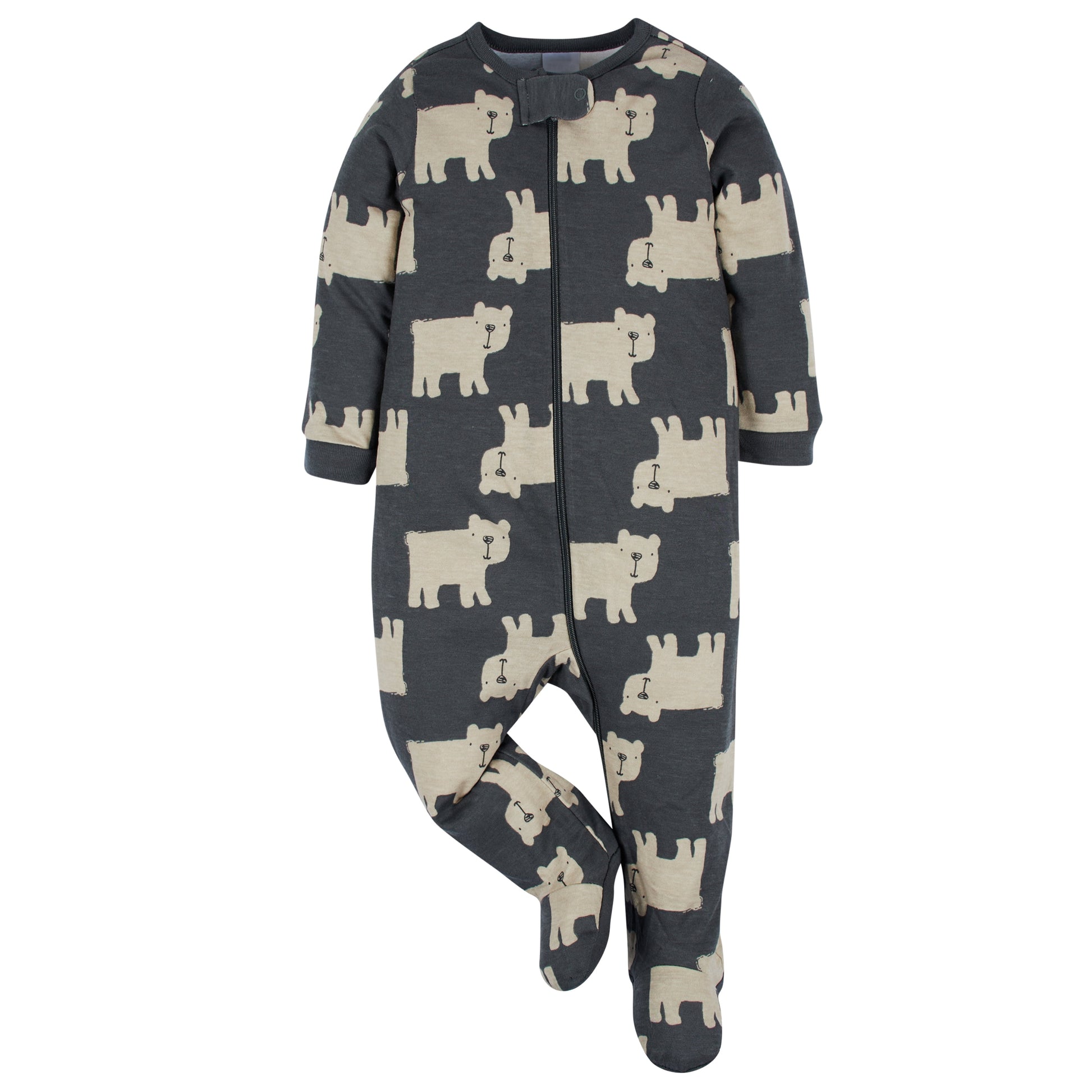 Brand Baby Boy Sleep 'N Plays Footed Pajamas, 4-Pack, Newborn - 6/9M