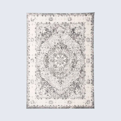 Hector Performance Oriental Gray/Ivory/Black Indoor Rug