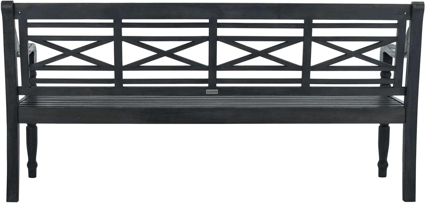 Patio Collection Martin Adirondack Acacia Wood Bench, Natural