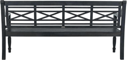 Patio Collection Martin Adirondack Acacia Wood Bench, Natural