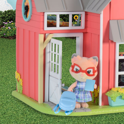 Sunshine Meadow School Doll Playset & Mini Figure, 21 Pieces, Children Ages 3+