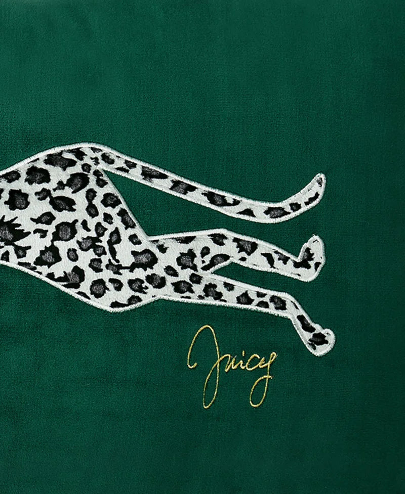 Velvet Cheetah Plush Decorative Throw Pillows - 14" X 24"