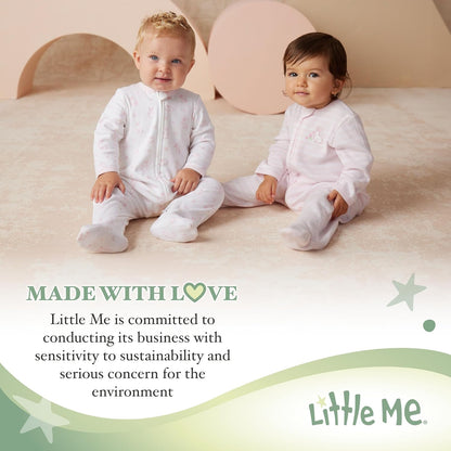 Baby Girls' 2-Piece Nightgown and Cap Set