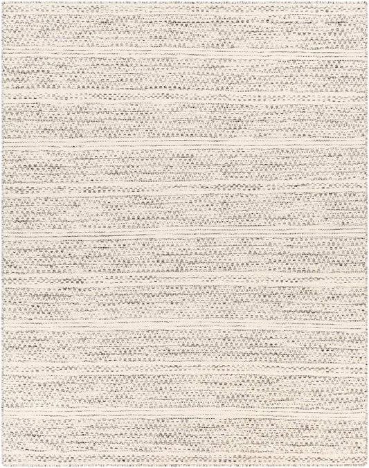 Sylvie Chevron Flatweave Wool Cream/Black Area Rug