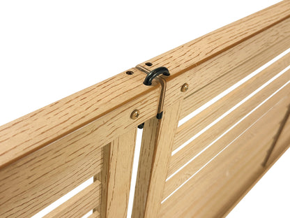 ZP19072 1.8 Ft H X 3.7 Ft W Woodtek Vinyl Cedar Color Slatted Portable Puppy Fence Kit (2 Panels)