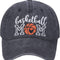 Distressed Basketball Mom Baseball Cap for Women, Adjustable Washed Dad Hat for Mama