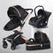 2025 Luxury Baby Stroller 3 in 1 Newborn Stroller Baby Car Carriange Shell Type Pushchair High Quality Baby Pram High Landscape