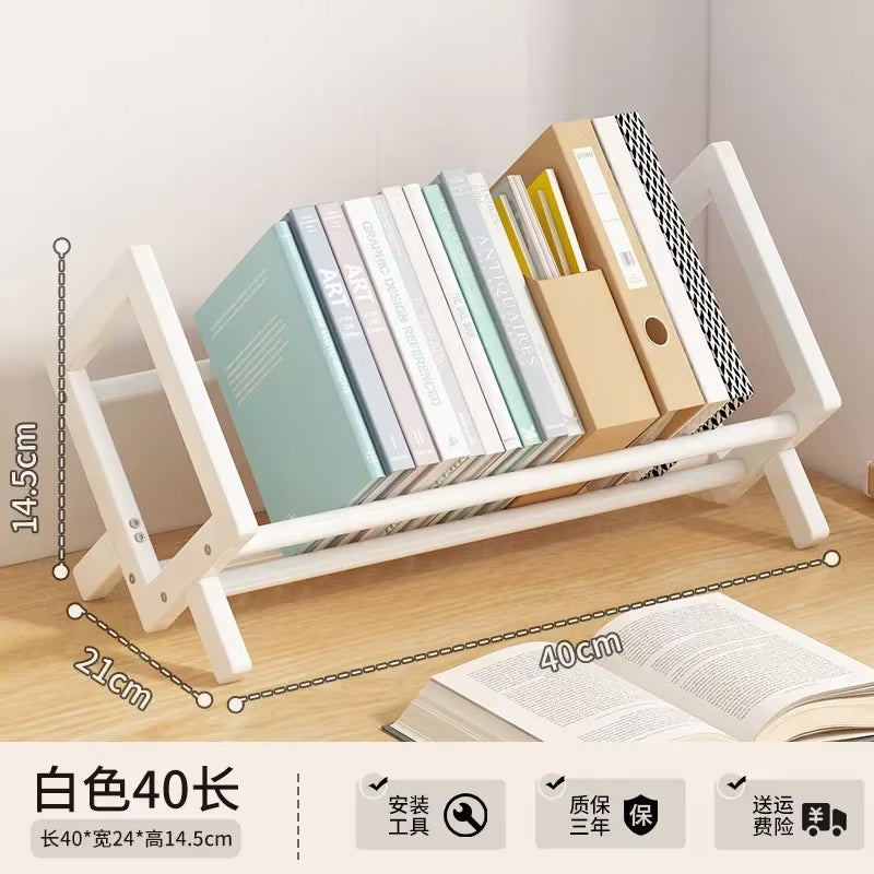 Desktop Small Book Rack for Room Book Shelf Furniture CD Storage Shelf Simple Economy Book Stand Bookshelves Bookcase Organizer