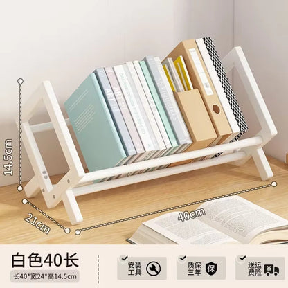 Desktop Small Book Rack for Room Book Shelf Furniture CD Storage Shelf Simple Economy Book Stand Bookshelves Bookcase Organizer