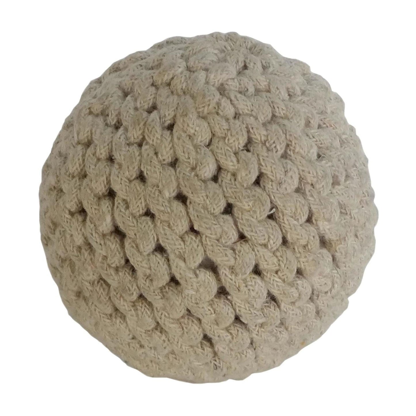 Brown 4" Handmade Decorative Ball Jute Rope Orbs & Vase Filler with Varying Designs (4 Count)