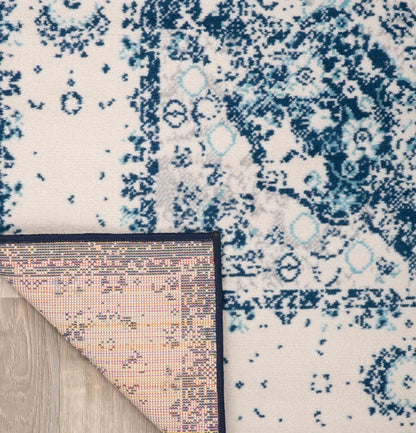 Oriental Blue/White Area Rug