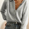 Openwork Button Down Long Sleeve Cardigan