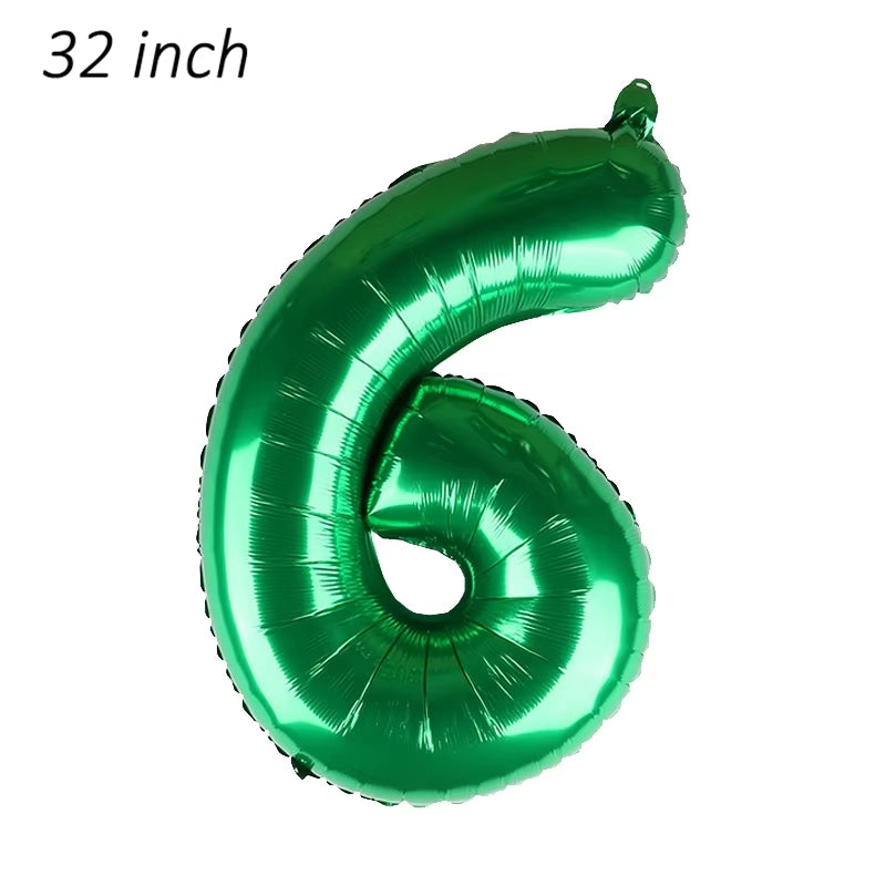 1Set Farm Theme Green Tractor Inflatable Balloons Happy Birthday Party Decoration Kids Birthday Excavator Vehicle Banner