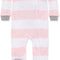 Baby Girls' Organic Cotton Zip-Front Non-Slip Footed Sleeper Pajamas