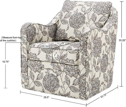 Modern Classic Style Family Room Sofa Furniture, 30.75"W X 29"D X 34.25"H, Brianne Multi