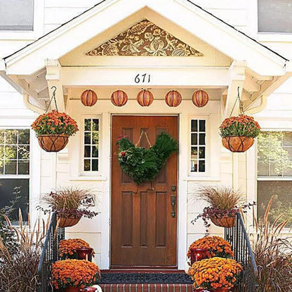 Christmas Chicken Wreath Green Artificial Plants Rooster Wreath for Front Door Christmas Farmhouse Garden Decorations