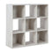 Casual Paxberry Nine Cube Organizer Whitewash