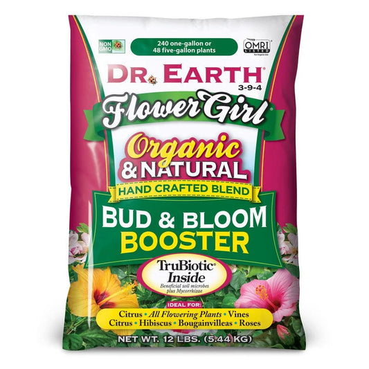 Flower Girl Premium Bud & Bloom Booster Plant Food, 3-9-4 Fertilizer, 12 Lb.