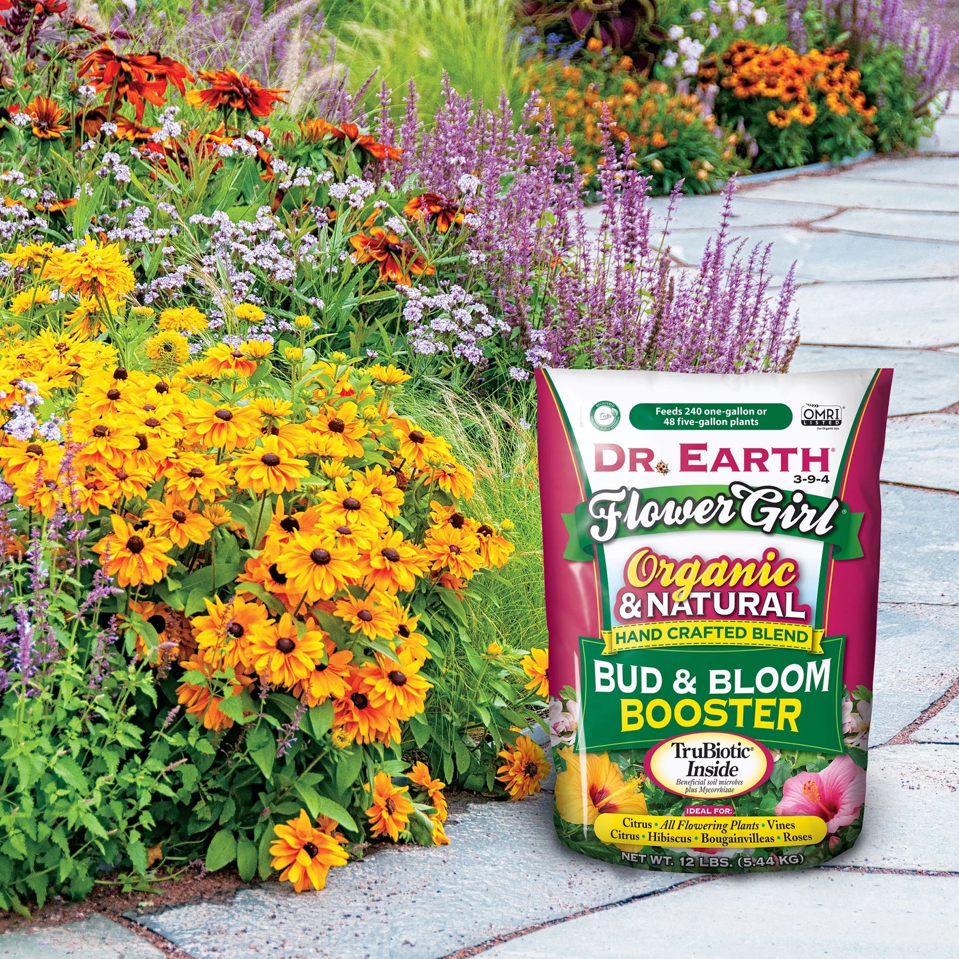 Flower Girl Premium Bud & Bloom Booster Plant Food, 3-9-4 Fertilizer, 12 Lb.
