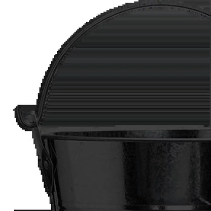 Pellet Grill Grease Bucket - Black