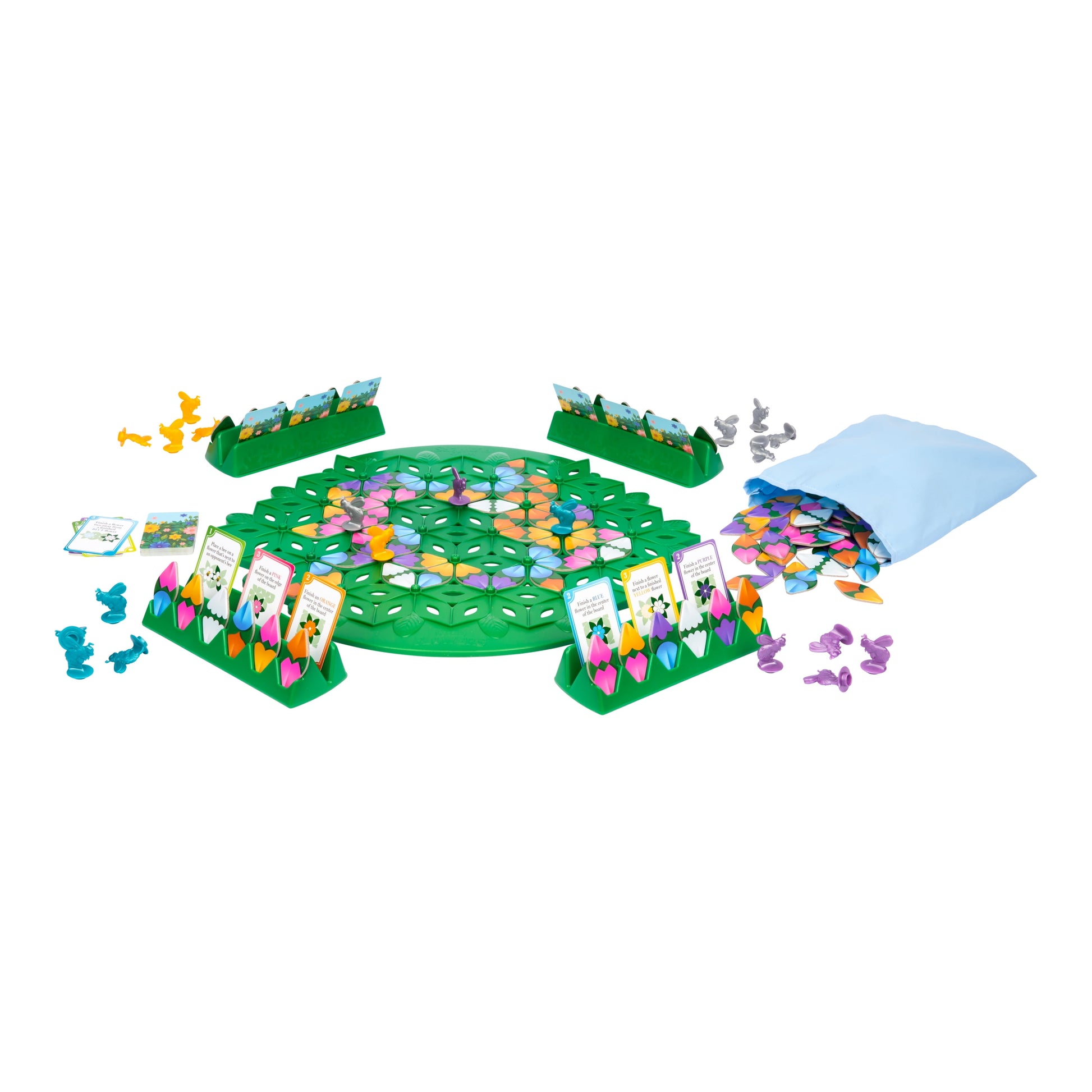 Wild Flowers Family Fun Strategy Game, Ideal for Solo Play, and 1 to 4 Players Aged 8+