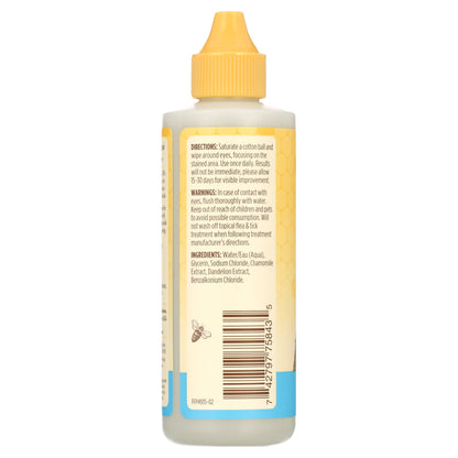 Natural Pet Care for Dogs Tear Stain Remover