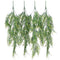 4 Pack Artificial Wall Hanging Plants Artificial Ivy Fake Hanging Vine Plants Decor Plastic Greenery for Home Wall Indoor Outdside