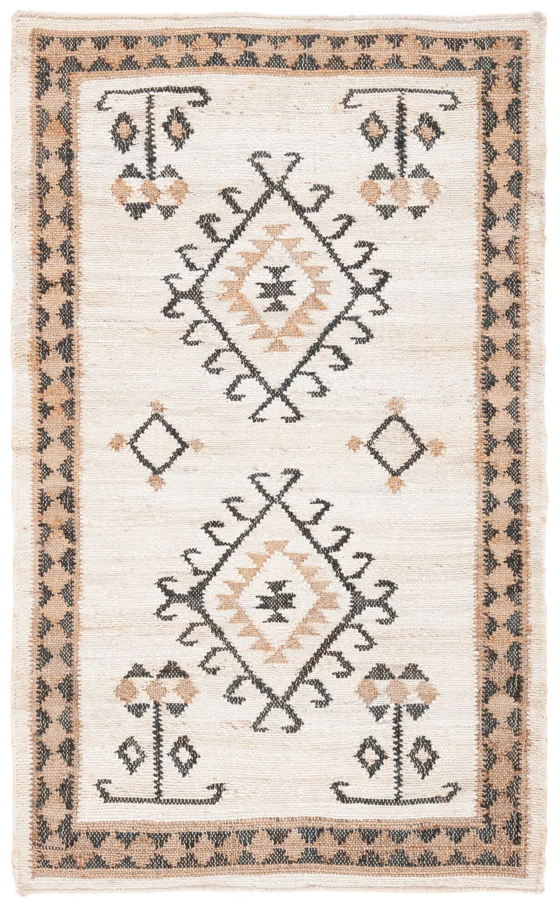 Kalinka Flat Weave Jute Southwestern Rug