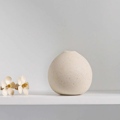 Nordic Flower Vases Floral Arrangements Decorative Art Vases Boho Ceramic Vase for Farmhouse Entryway Home Mantel Accessories