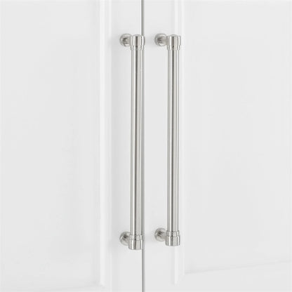 Cutler Modern Wood Storage Pantry in White