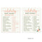 Celebrity Name Game Floral Roses Girl Baby Shower Game, 20-Pack