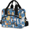 Dog and Puppy Set Lunch Bags for Women Cartoon Animal Lunch Tote Bag Lunch Box Water-Resistant Thermal Cooler Bag Lunch Organizer for Working Picnic Beach Sporting
